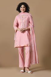 Pink Kurta Set