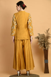 Mustard Kurta Set