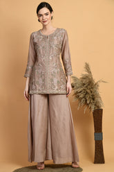 Coffee Kurta Set