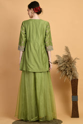 Green Kurta Set