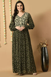 Green Kurta Set