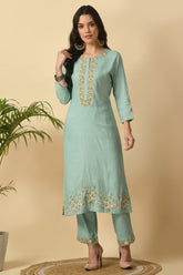 Sea Green Kurta Set
