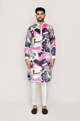 Printed Kurta with Straight Fit Pant