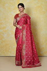 Mehrom Banarasi Silk Saree