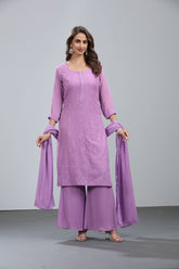 Purple Kurta set