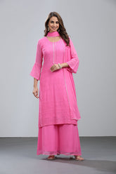 Pink Kurta set