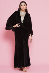 Black Velvet Gown
