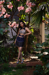 Panels Of Dreams Denim Dress