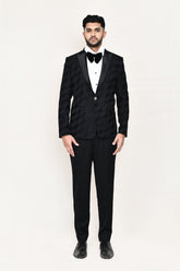 Purple Coat with Shirt & Pant