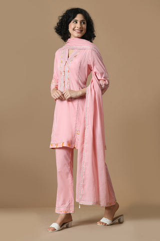 Pink Kurta Set