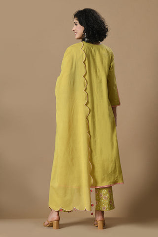 Mehendi Kurta Set
