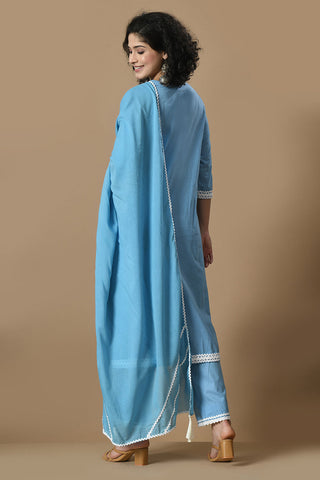 Light Blue Kurta Set