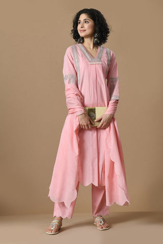 Pink Kurta Set