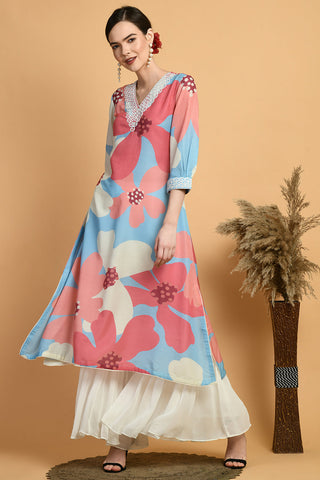Print Kurta Set