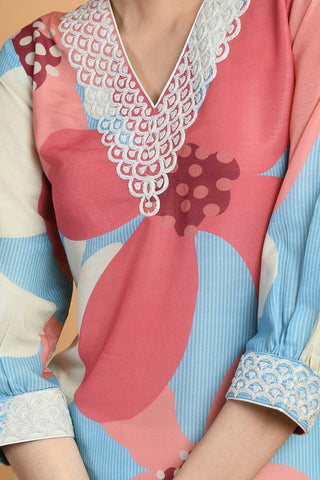 Print Kurta Set