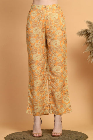 Mustard Kurta Set