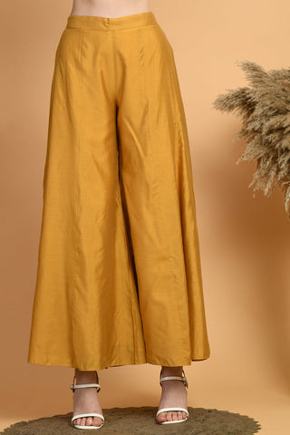 Mustard Kurta Set