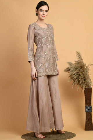 Coffee Kurta Set