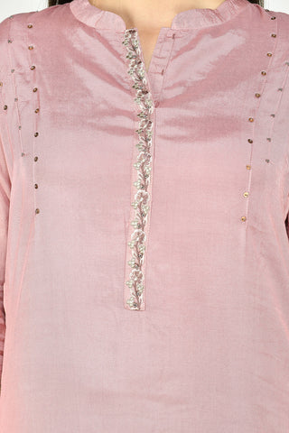 Rose Gold Kurta Set