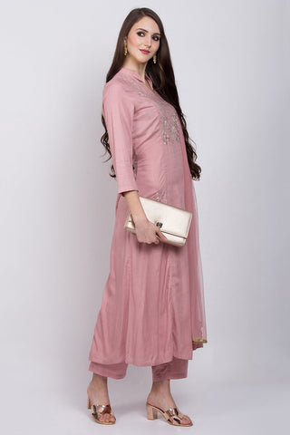 Rose Gold Kurta Set