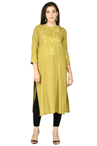 Mehendi Kurta Set