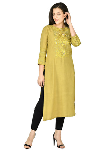 Mehendi Kurta Set