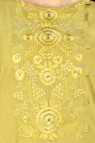 Mehendi Kurta Set