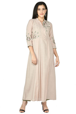 Beige Kurta Set