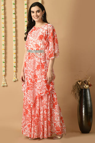 Red Kurta Set