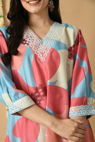 Print Kurta Set