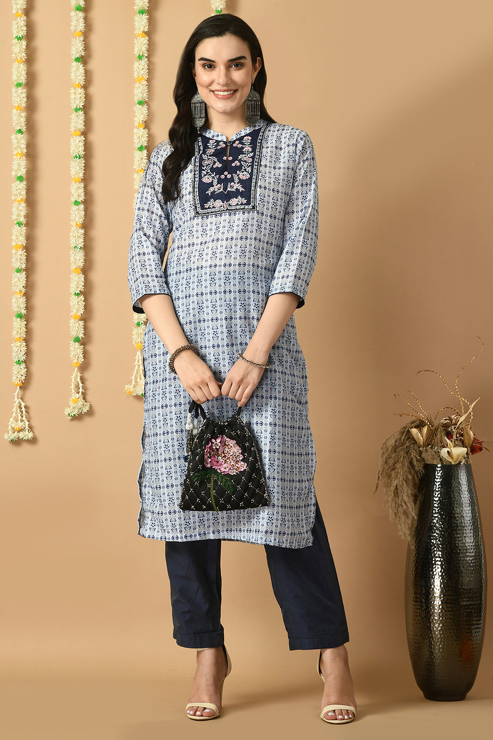 Blue Kurta Set