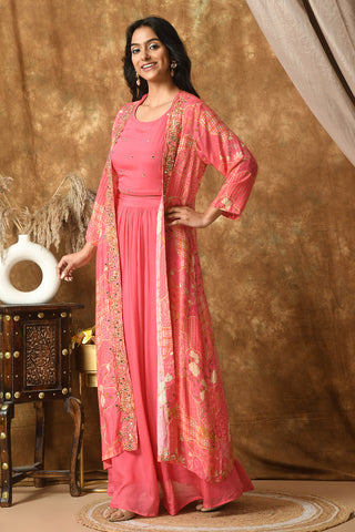 Pink Kurta Set