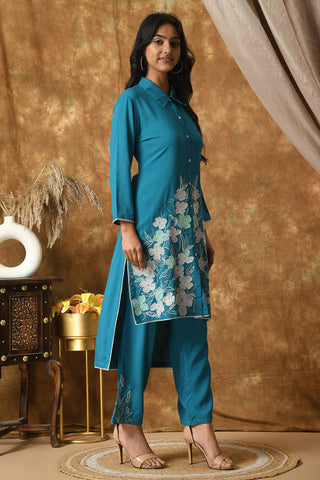 Blue Kurta Set