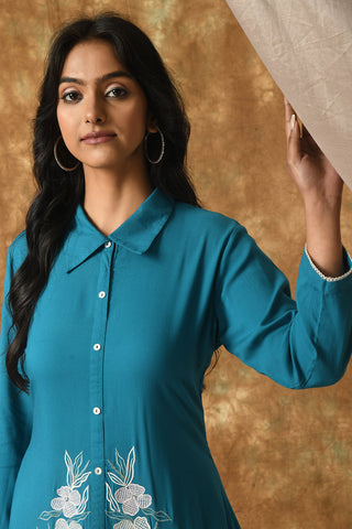 Blue Kurta Set
