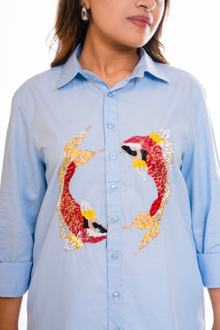 Hand Crafted Aquatic Shirt