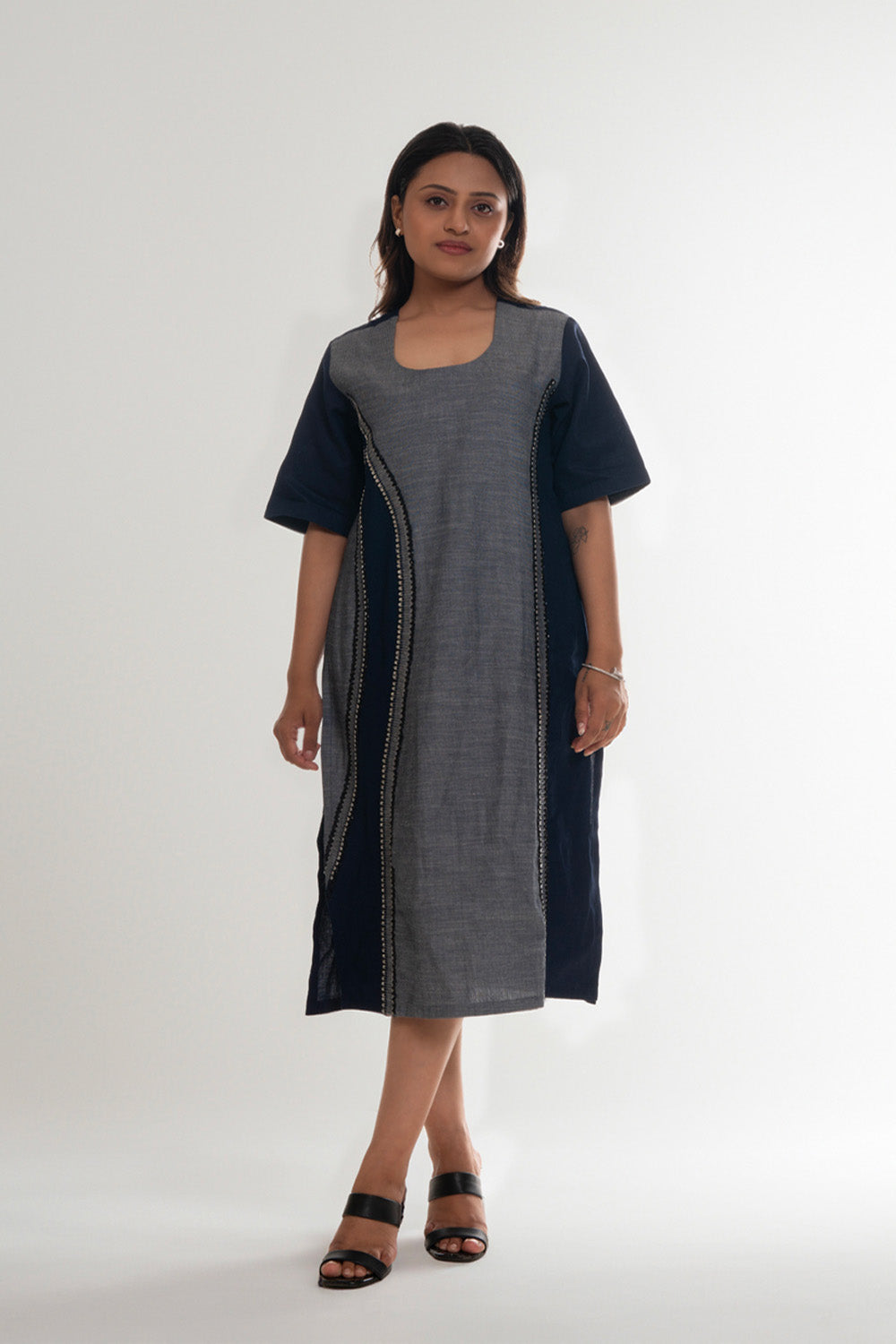 Denim Grunge Dress