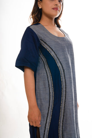 Denim Grunge Dress