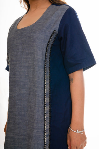 Denim Grunge Dress