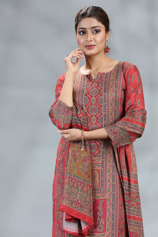 Rouge pink Kurta set