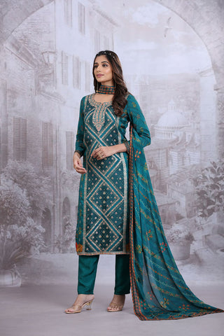 Green Kurta set