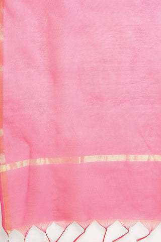 Pink Silk Kurta Set