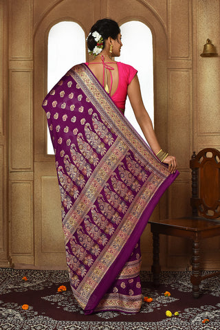 Merjenta Banarasi Silk Saree