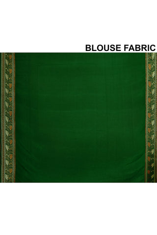 Green Banarasi Silk Saree