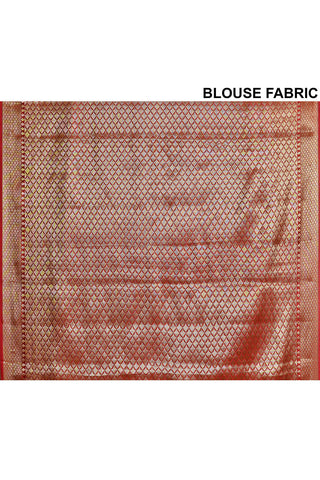 Red Banarasi Silk Saree