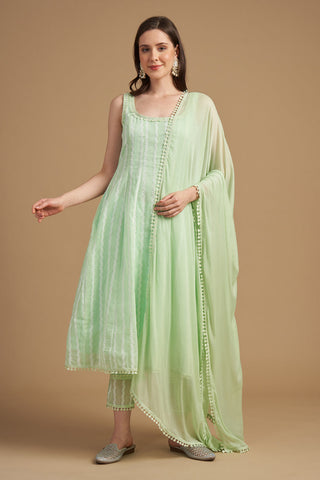 Green Anarkali