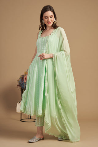 Green Anarkali