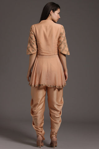 Naz Peplum With Dhoti Pants