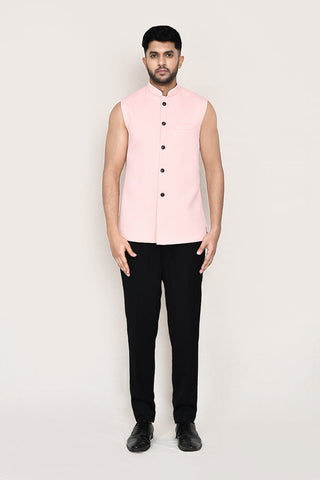 Peach Jacket with Pant