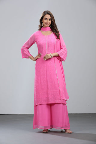Pink Kurta set