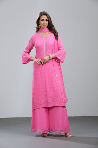 Pink Kurta set